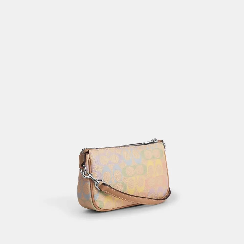 Coach Nolita 19 In Rainbow Signature Canvas never used new